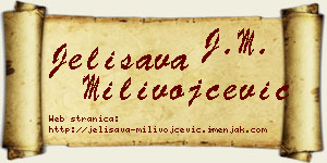 Jelisava Milivojčević vizit kartica